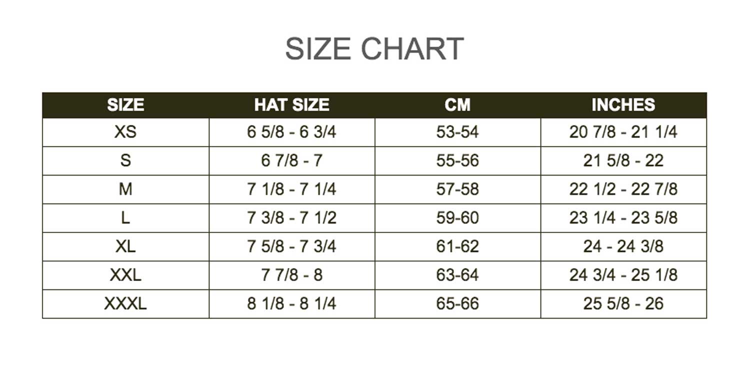 Motorcycle Helmet Sizing Guide Helmet Expertz