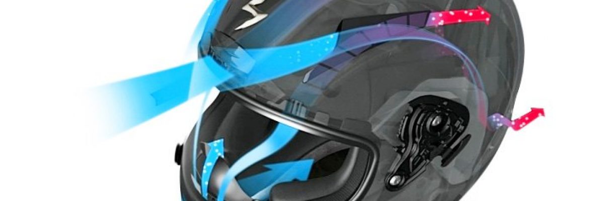 Motorcycle Helmet Ventilation